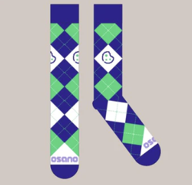 Osano Argyle Cookie Socks
