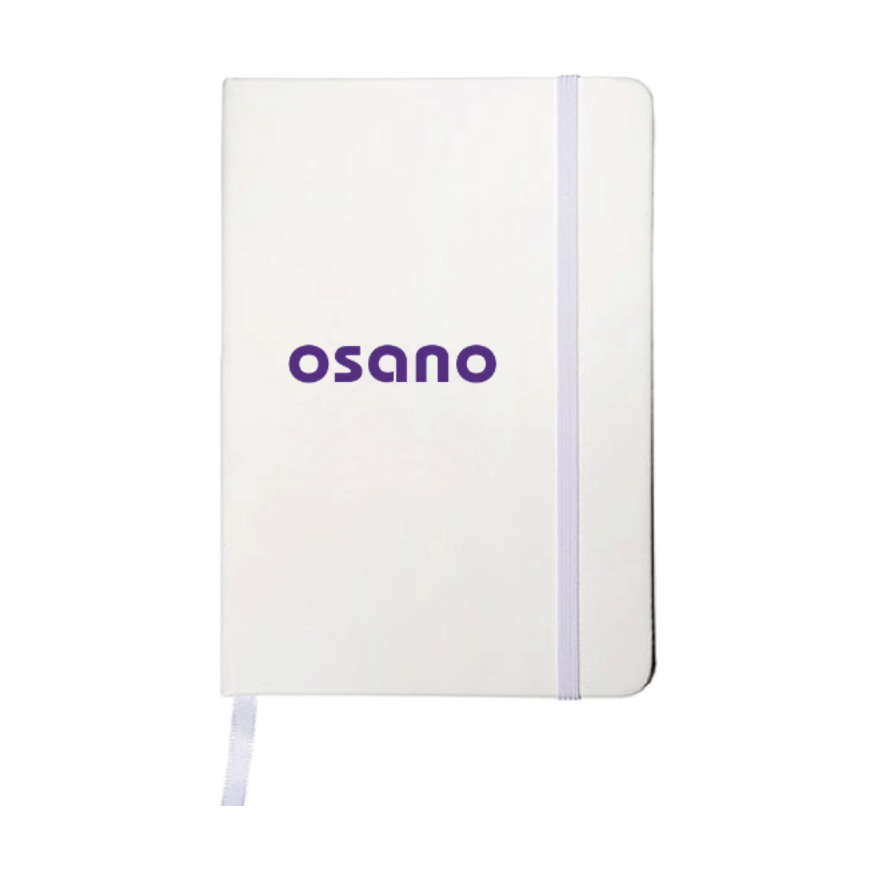 Osano White Notebook